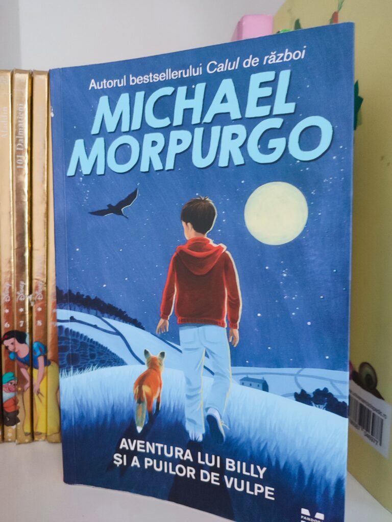 Coperta cărții Aventura lui Billy și a puilor de vulpe