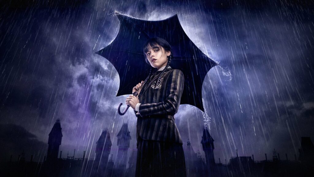 Wednesday Sezonul 3 Netflix - Jenna Ortega la Paris